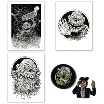Anthrax Among The Living - Sawblade 3-Print Set (Limited to 100) Book