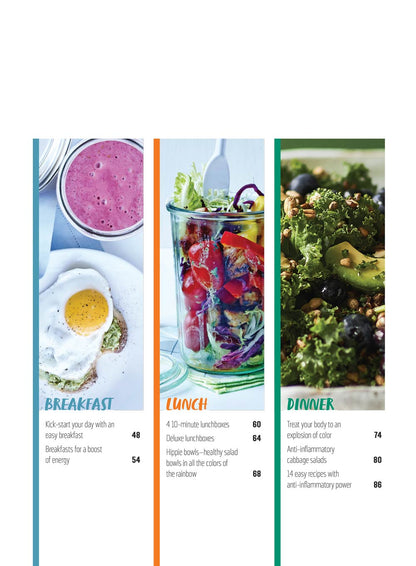 Anti-Inflammatory Breakfast, Lunch & Dinner - A Complete Guide To Anti-Inflammatory Foods: 50 Quick, Healthy Recipes For Everyday Meals, Meals To Beat Pain, Reduce Inflammation Naturally & More!