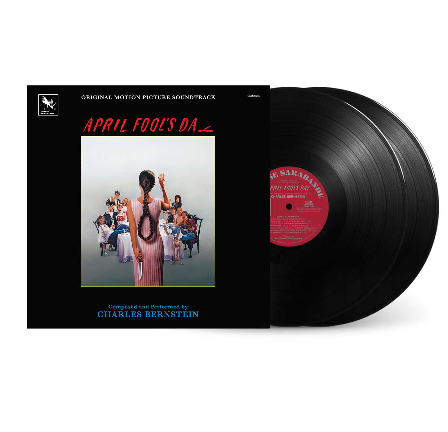 April Fool's Day (Orignal Motion Picture Soundtrack - Black 2 LP) Vinyl Record