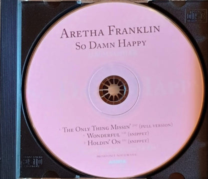 Aretha Franklin – So Damn Happy Music CD