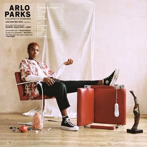 Collapsed In Sunbeams (Deep Red Vinyl) (Colored Vinyl, Poster) Vinyl Record
