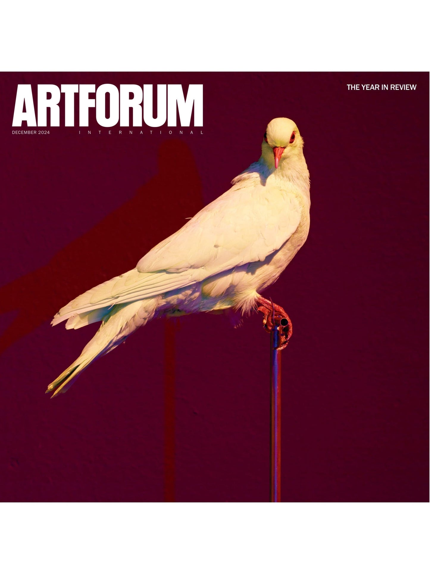 Artforum - December 2024: Year In Review, Mohammed Al-Hawajri, Technology & Art, Leonilson's Art Analysis, Dan Nadel, Evolution Of Graphic Art, Beauty In Contemporary Art, Best Art Shows & More!