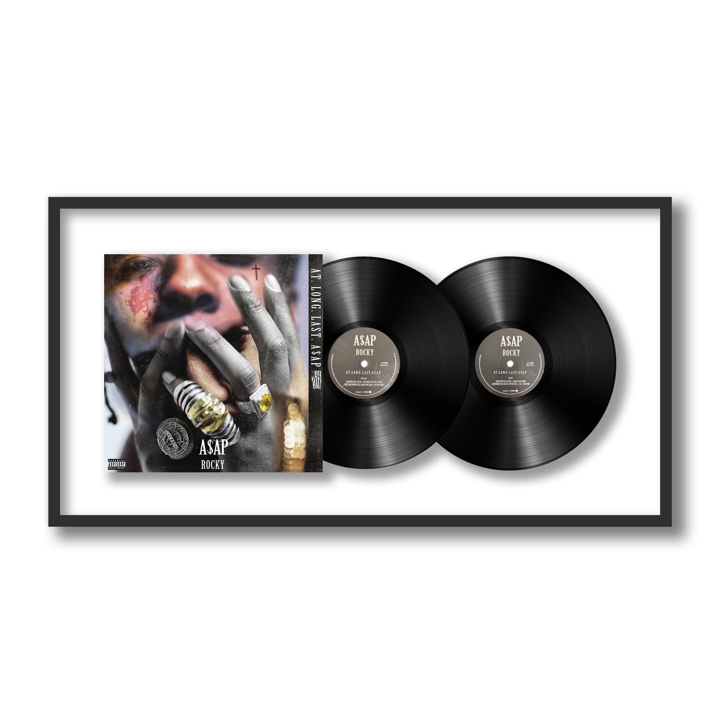 A$AP Rocky At.Long.Last.A$AP Framed Vinyl Record