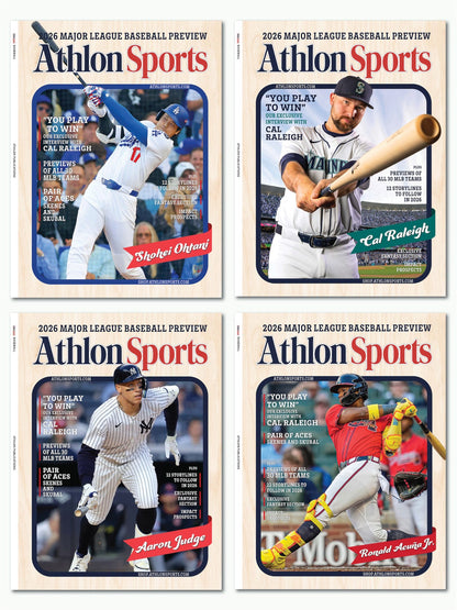 Athlon Sports - 2026 MLB Preview: In-Depth Coverage Of All 30 MLB Teams, Cal Raleigh's Interview, Star Players Shohei Ohtani, Aaron Judge, Ronald Acuña Jr., Paul Skenes, Tarik Skubal & More!