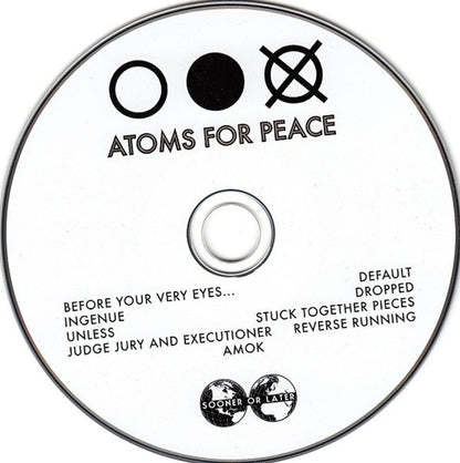 Atoms For Peace – Amok Music CD