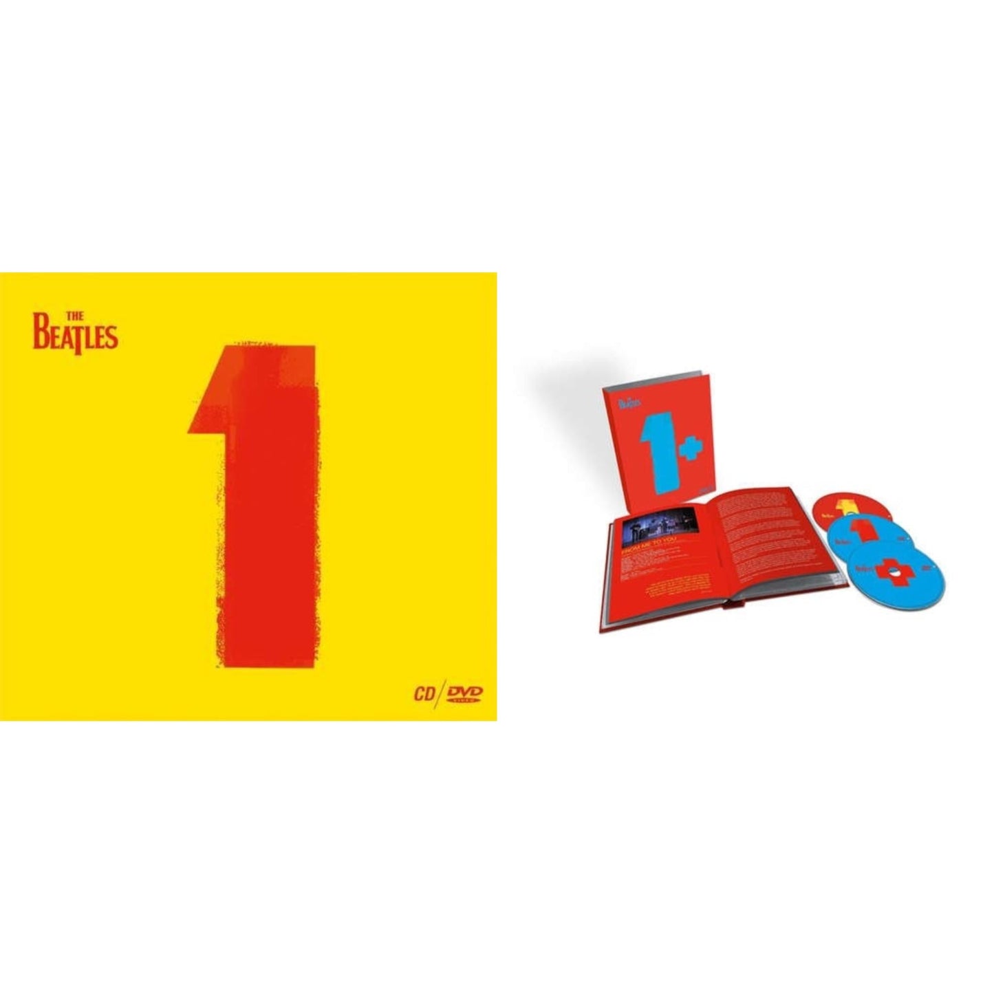Beatles - 1 (CD / 1 DVD) & 1+ (CD/2 DVD)