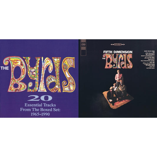Byrds - Fifth Dimension & 20 Essential Tracks From The Box Set: 1965 - 1990 - CD Bundle