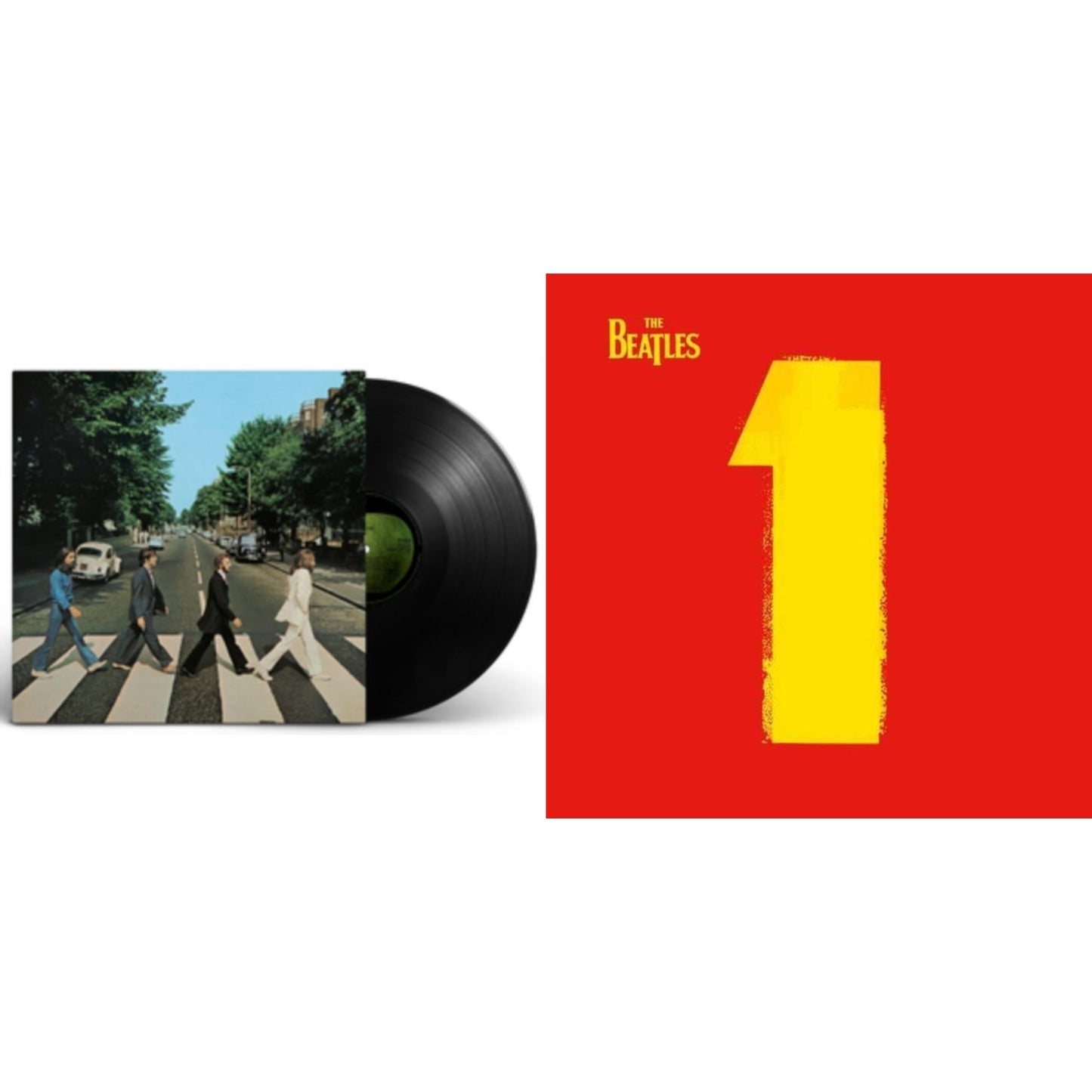 Beatles - 1 (2015 Reissue) & Abbey Road Anniversary - LP Vinyl Bundle