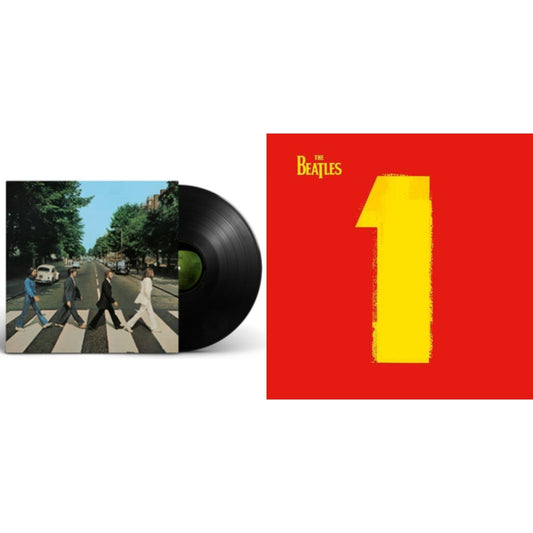 Beatles - 1 (2015 Reissue) & Abbey Road Anniversary - LP Vinyl Bundle