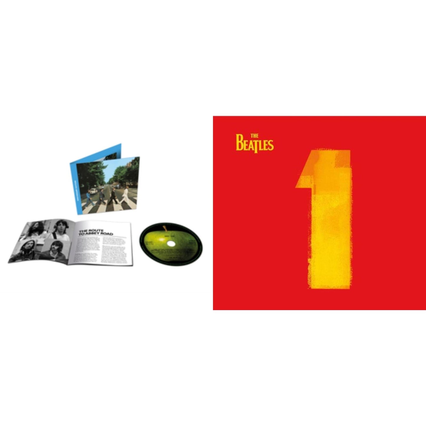 Beatles - Abbey Road Anniversary & 1 - CD Bundle