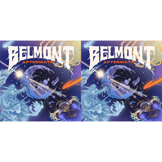 Belmont - Aftermath & Aftermath (Royal Blue W/ Violet Smoke W/ White & Hot Pink Splatter LP Vinyl) (I)