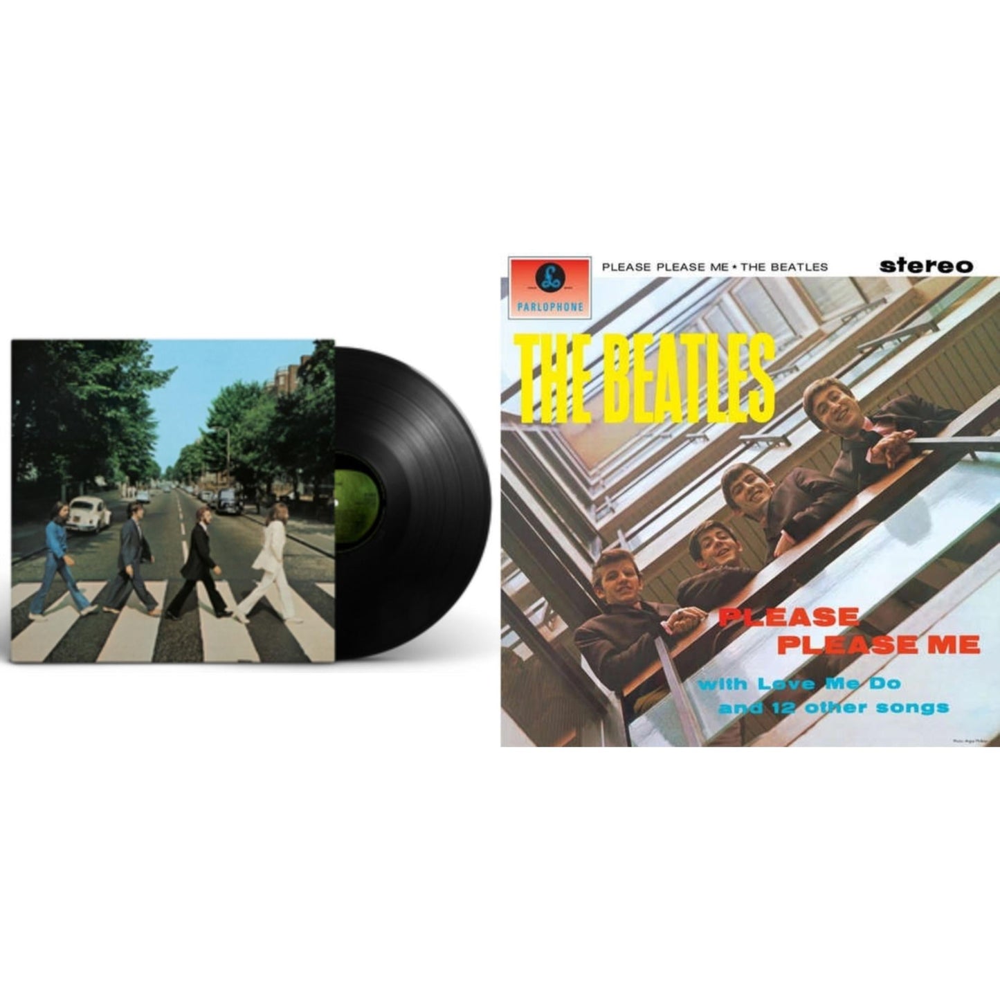 Beatles - Please Please Me & Abbey Road Anniversary - LP Vinyl Bundle
