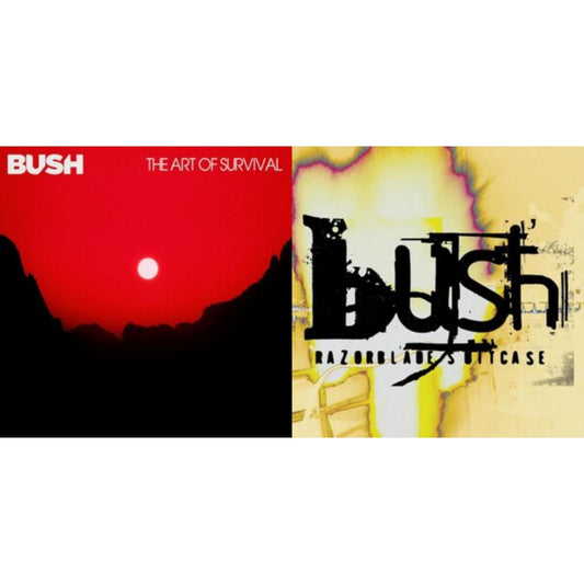 Bush - Razorblade Suitcase (In Addition) (Pink LP Vinyl) (Ten Bands One Cause) & Art Of Survival (White LP Vinyl)