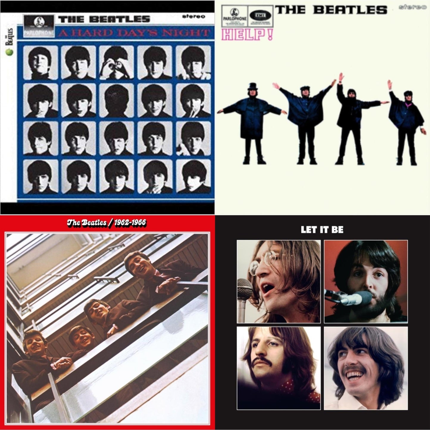 Beatles - Hard Day's Night & Help & Beatles 1962-1966 (2023 Edition) (Half-Speed) (3LP) & Let It Be Special Edition
