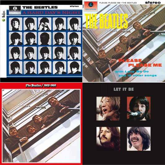 Beatles - Hard Day's Night & Please Please Me & Beatles 1962-1966 (2023 Edition) (Half-Speed) (3LP) & Let It Be Special Edition (Super Deluxe/Slipbox/Book/4LP/12Inch Ep Box Set)
