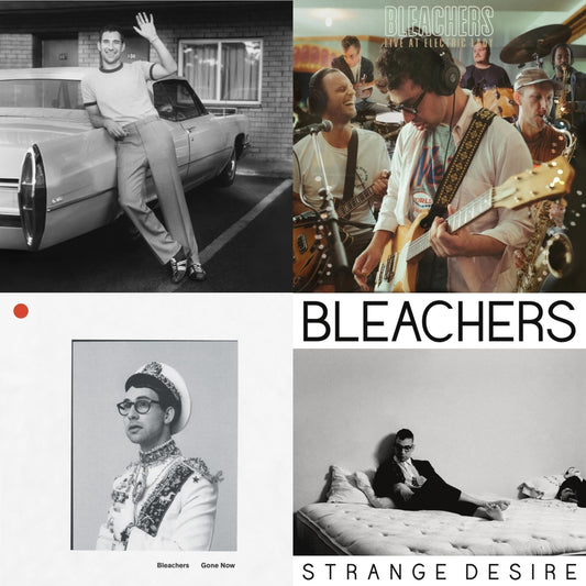 Bleachers - Gone Now (180G/Gold Palate LP Vinyl) & Strange Desire (180G/Translucent Yellow LP Vinyl) & Live At Electric Lady (Fruit Punch Colored LP Vinyl/140G) & Bleachers (Clear Vinyl/2LP)