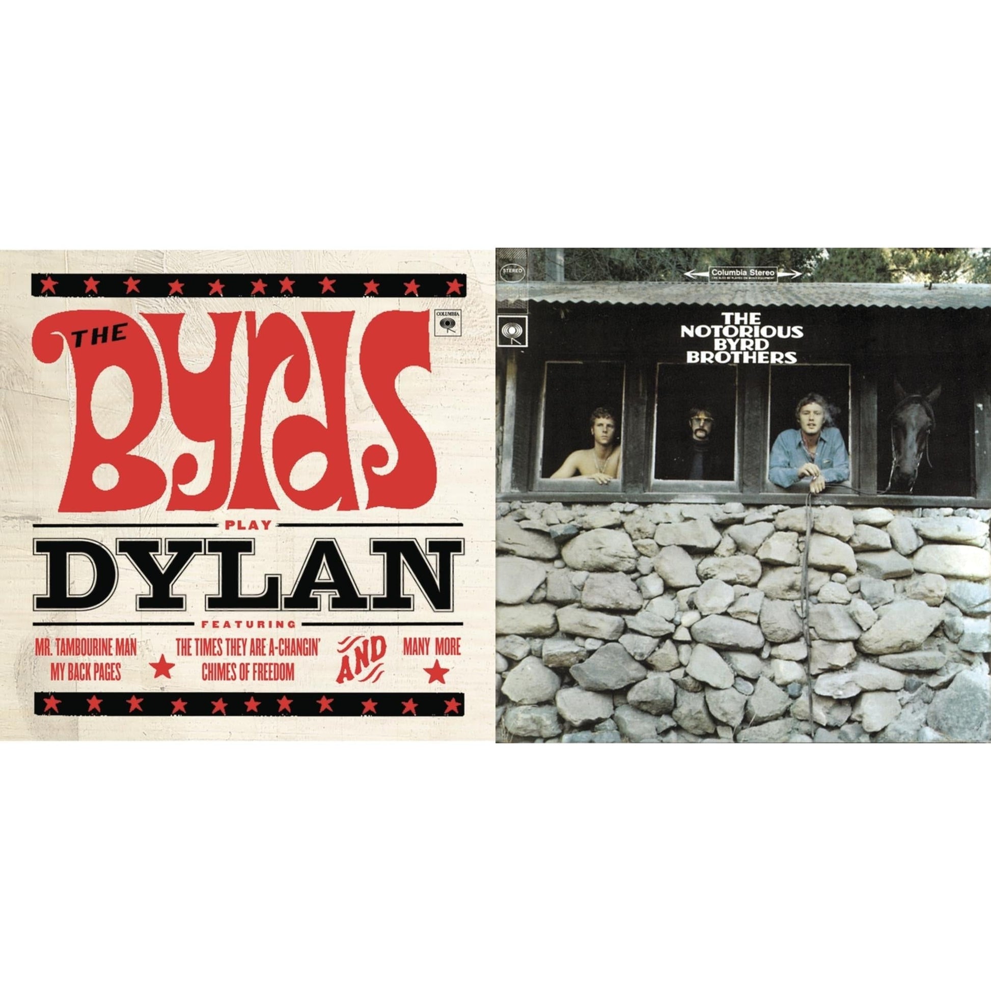 Byrds - Byrds Play Dylan & Notorious Byrd Brothers - CD Bundle