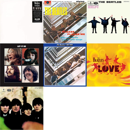 Beatles - Beatles For Sale & Help & Please Please Me & Beatles 1967-1970 (2023 Edition) (Half-Speed) (3LP) & Let It Be Special Edition & Love  & Beatles (The White Album) (2LP)