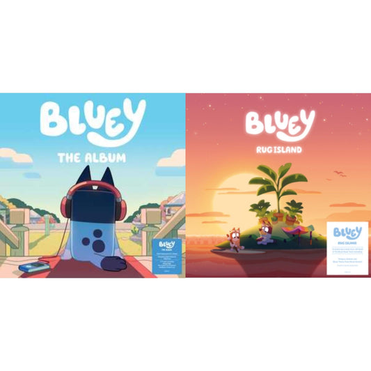 Bluey - Bluey (140G/Bluey LP Vinyl/Poster) & Rug Island (140G/Orange LP Vinyl)