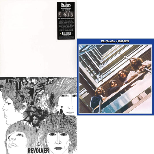 Beatles - Revolver Special Edition & Beatles 1967-1970 (2023 Edition) (Half-Speed) (3LP) & Beatles (The White Album) (2LP)