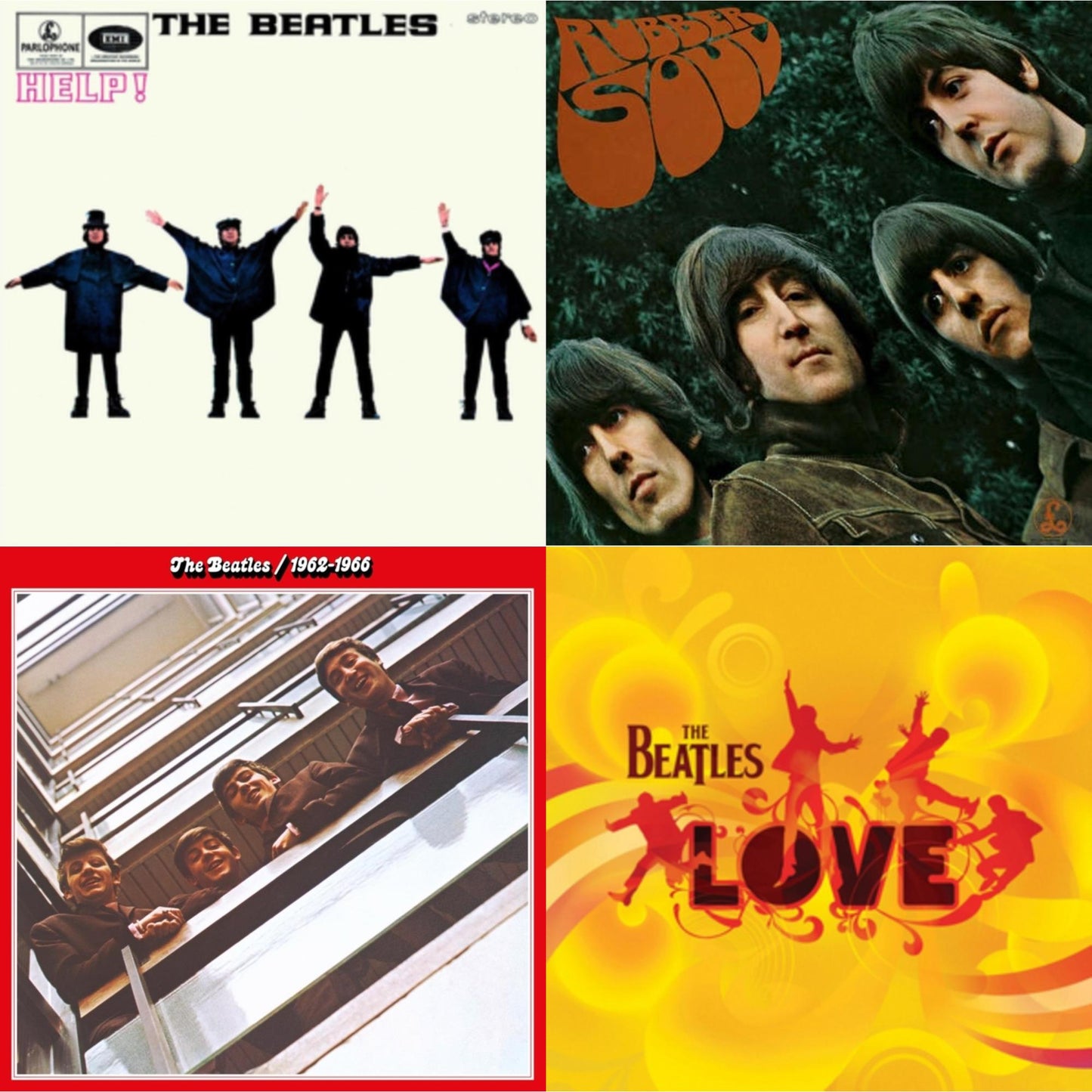 Beatles - Help & Rubber Soul & Beatles 1962-1966 (2023 Edition) (Half-Speed) (3LP) & Love