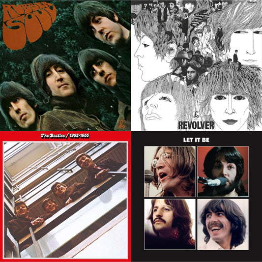 Beatles - Rubber Soul & Revolver Special Edition & Beatles 1962-1966 (2023 Edition) (Half-Speed) (3LP) & Let It Be Special Edition