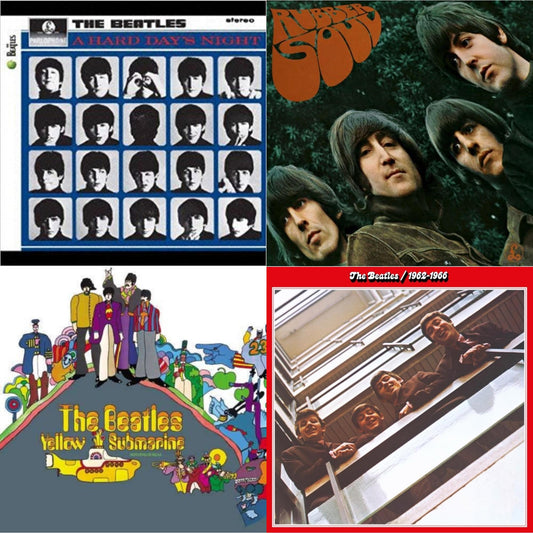 Beatles - Hard Day's Night & Rubber Soul & Yellow Submarine & Beatles 1962-1966 (2023 Edition) (Half-Speed) (3LP)