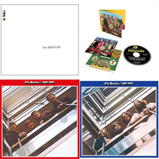 Beatles - Beatles & Beatles 1962-1966 (2023 Edition) (2CD) & Beatles 1967-1970 (2023 Edition) (2CD) & Sgt. Pepper's Lonely Hearts Club Band (Anniversary Edition)