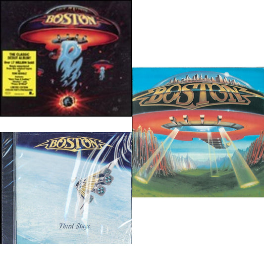 Boston - Third Stage & Boston & Don't Look Back - CD Bundle