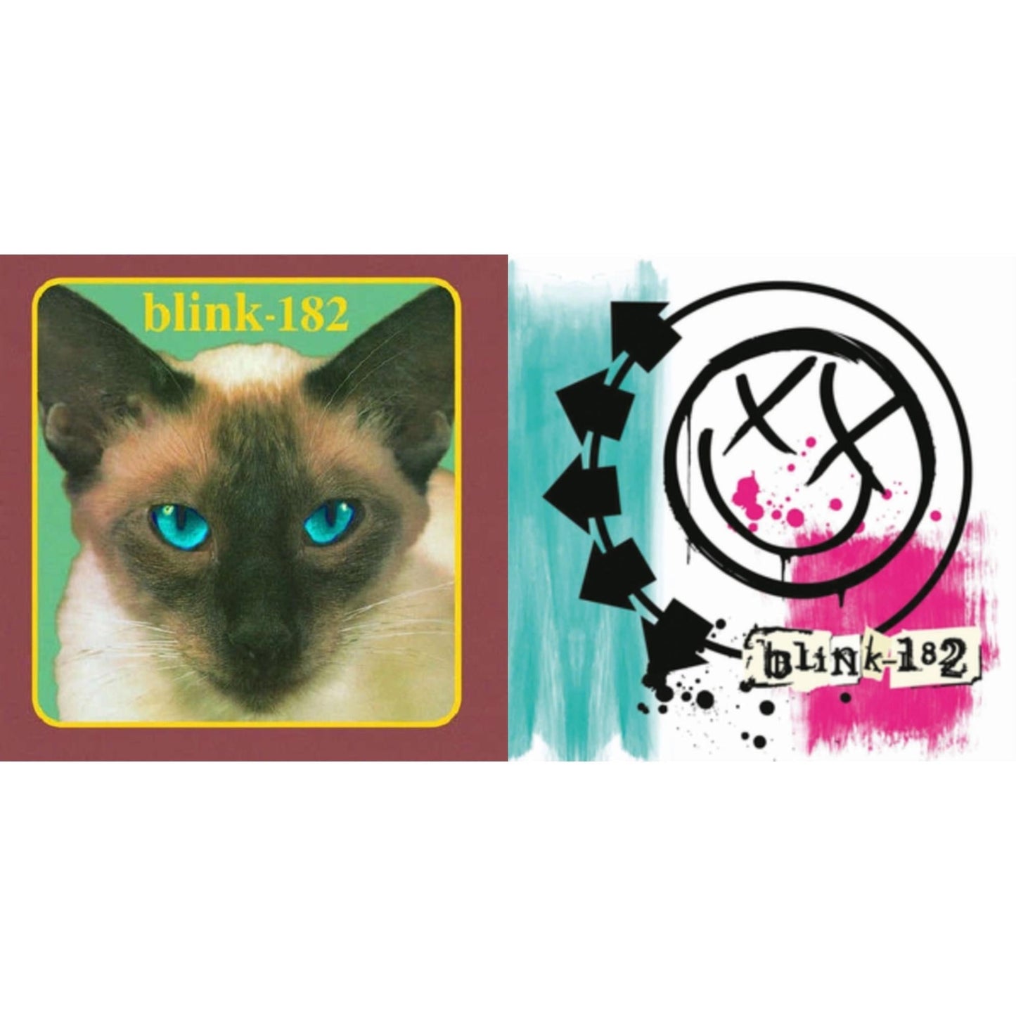 Blink-182 - Cheshire Cat & Blink-182 - LP Vinyl Bundle