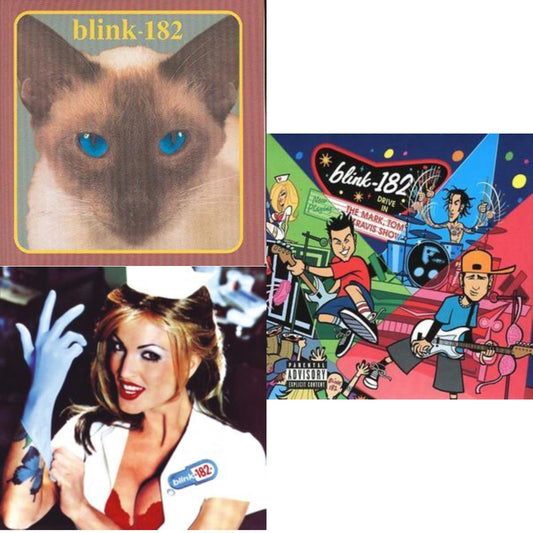 Blink-182 - Enema Of The State (X) & Mark Tom Travis Show The Enema Strikes Back & Cheshire Cat - CD Bundle