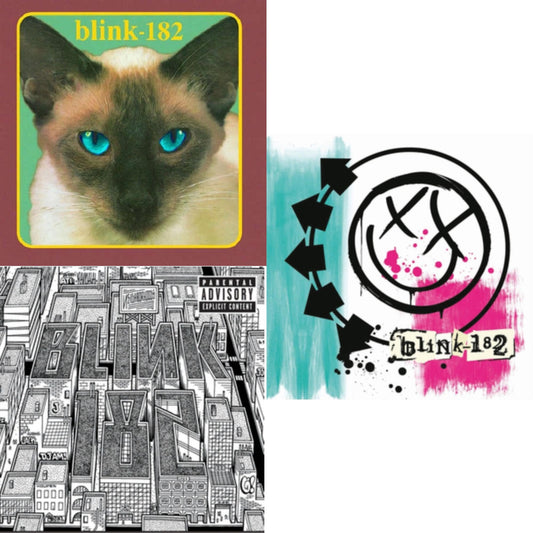 Blink-182 - Cheshire Cat & Blink-182 & Neighborhoods - LP Vinyl Bundle