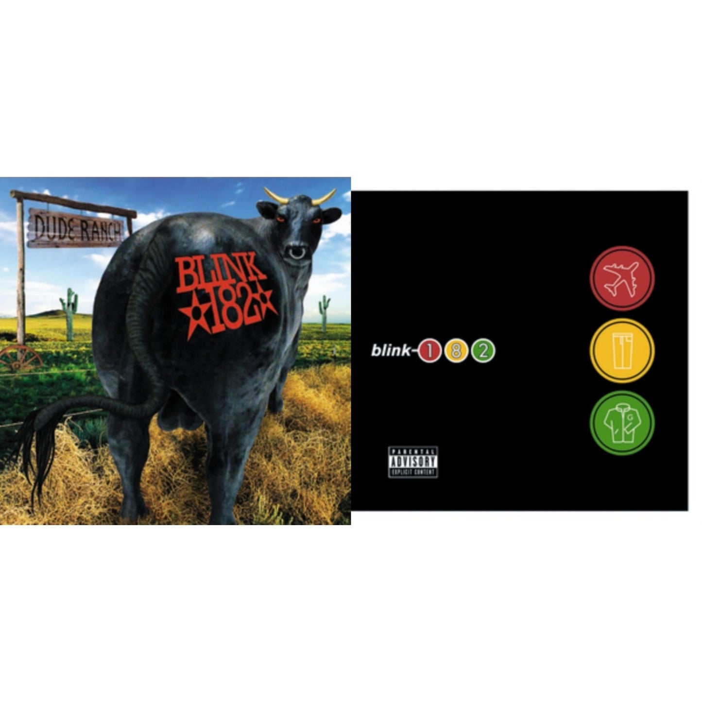 Blink-182 - Dude Ranch & Take Off Your Pants & Jacket - LP Vinyl Bundle