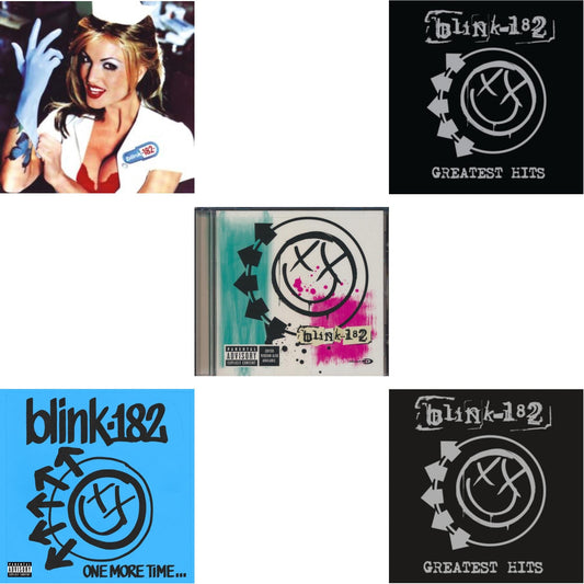 Blink-182 - Enema Of The State (X) & One More Time… (X) & Blink-182 & Greatest Hits & Greatest Hits - CD Bundle
