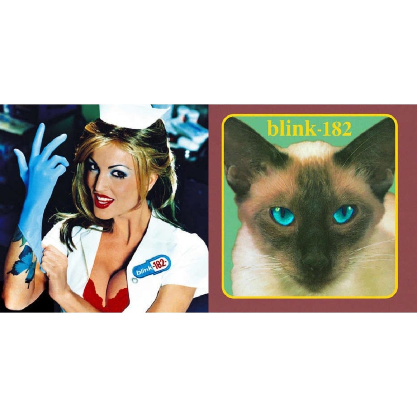 Blink-182 - Enema Of The State (X) & Cheshire Cat - LP Vinyl Bundle