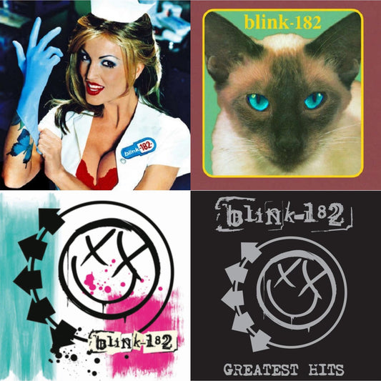 Blink-182 - Greatest Hits (2LP) & Enema Of The State (X) & Cheshire Cat & Blink-182