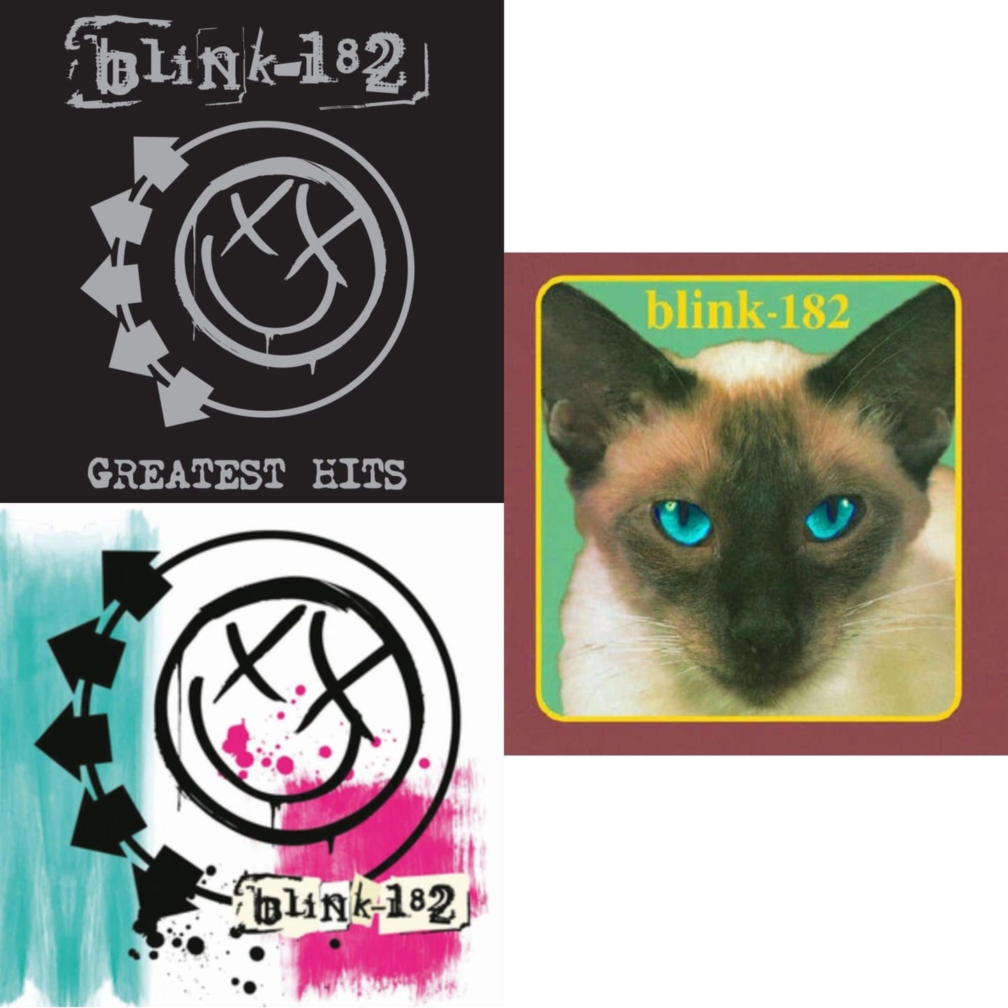 Blink-182 - Greatest Hits (2LP) & Cheshire Cat & Blink-182