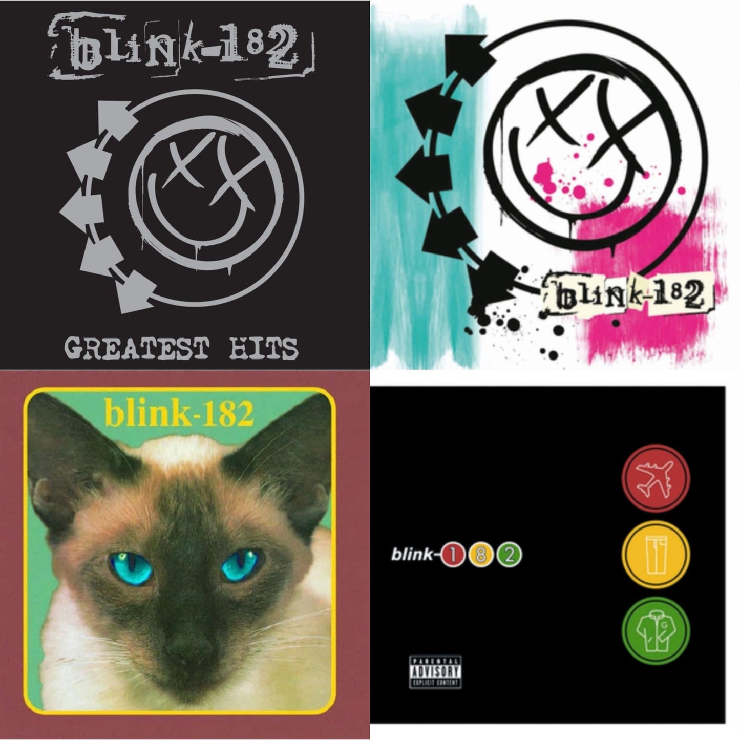 Blink-182 - Greatest Hits (2LP) & Take Off Your Pants & Jacket & Cheshire Cat & Blink-182