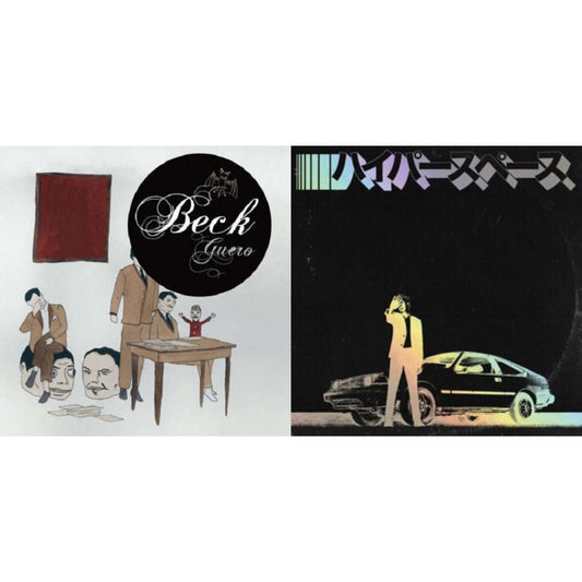 Beck - Hyperspace (2020 Deluxe Edition/Holographic Jacket/Booklet) & Guero - LP Vinyl Bundle