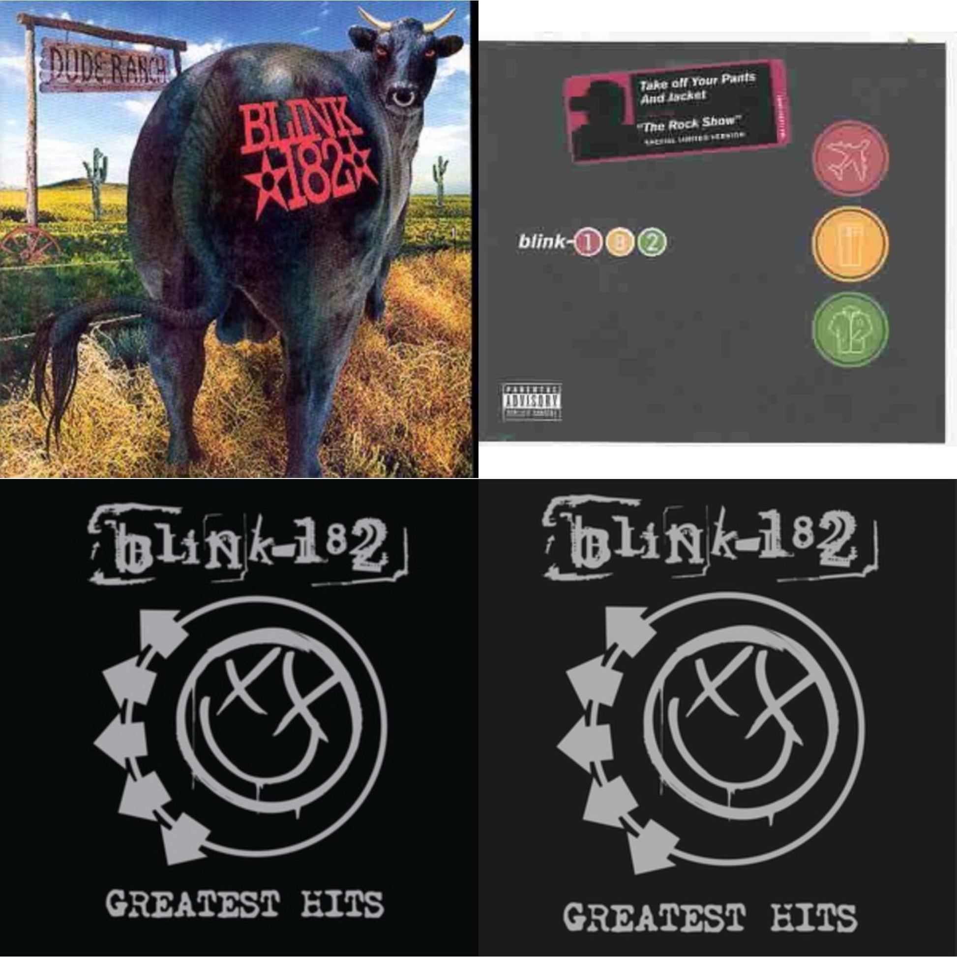 Blink-182 - Dude Ranch & Take Off Your Pants & Jacket & Greatest Hits & Greatest Hits - CD Bundle