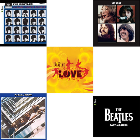 Beatles - Hard Day's Night & Past Masters 1 & 2 & Beatles 1967-1970 (2023 Edition) (Half-Speed) (3LP) & Let It Be Special Edition & Love