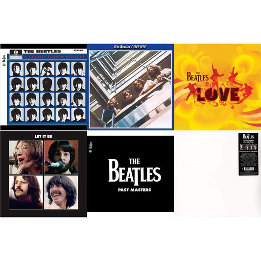 Beatles - Hard Day's Night & Past Masters 1 & 2 & Beatles 1967-1970 (2023 Edition) (Half-Speed) (3LP) & Let It Be Special Edition & Love  & Beatles (The White Album) (2 LP)