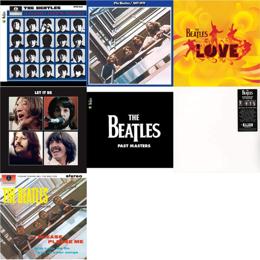 Beatles - Hard Day's Night & Please Please Me & Past Masters 1 & 2 & Beatles 1967-1970 (2023 Edition) (Half-Speed) (3LP) & Let It Be Special Edition & Love  & Beatles (The White Album) (2 LP)