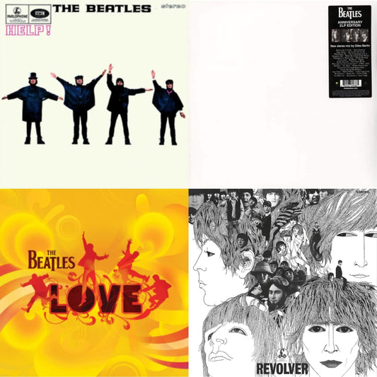 Beatles - Help & Revolver Special Edition & Love  & Beatles (The White Album) (2LP)