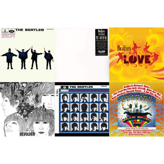 Beatles - Hard Day's Night & Help & Magical Mystery Tour & Revolver Special Edition & Love  & Beatles (The White Album) (2 LP)