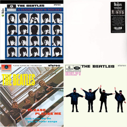 Beatles - Hard Day's Night & Help & Please Please Me & Beatles (The White Album) (2 LP)