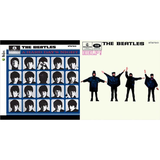 Beatles - Hard Day's Night & Help - LP Vinyl Bundle