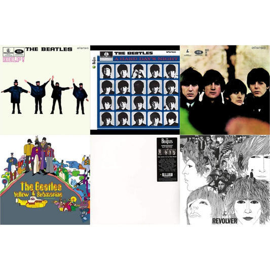 Beatles - Hard Day's Night & Beatles For Sale & Help & Yellow Submarine & Revolver Special Edition & Beatles (The White Album) (2 LP)