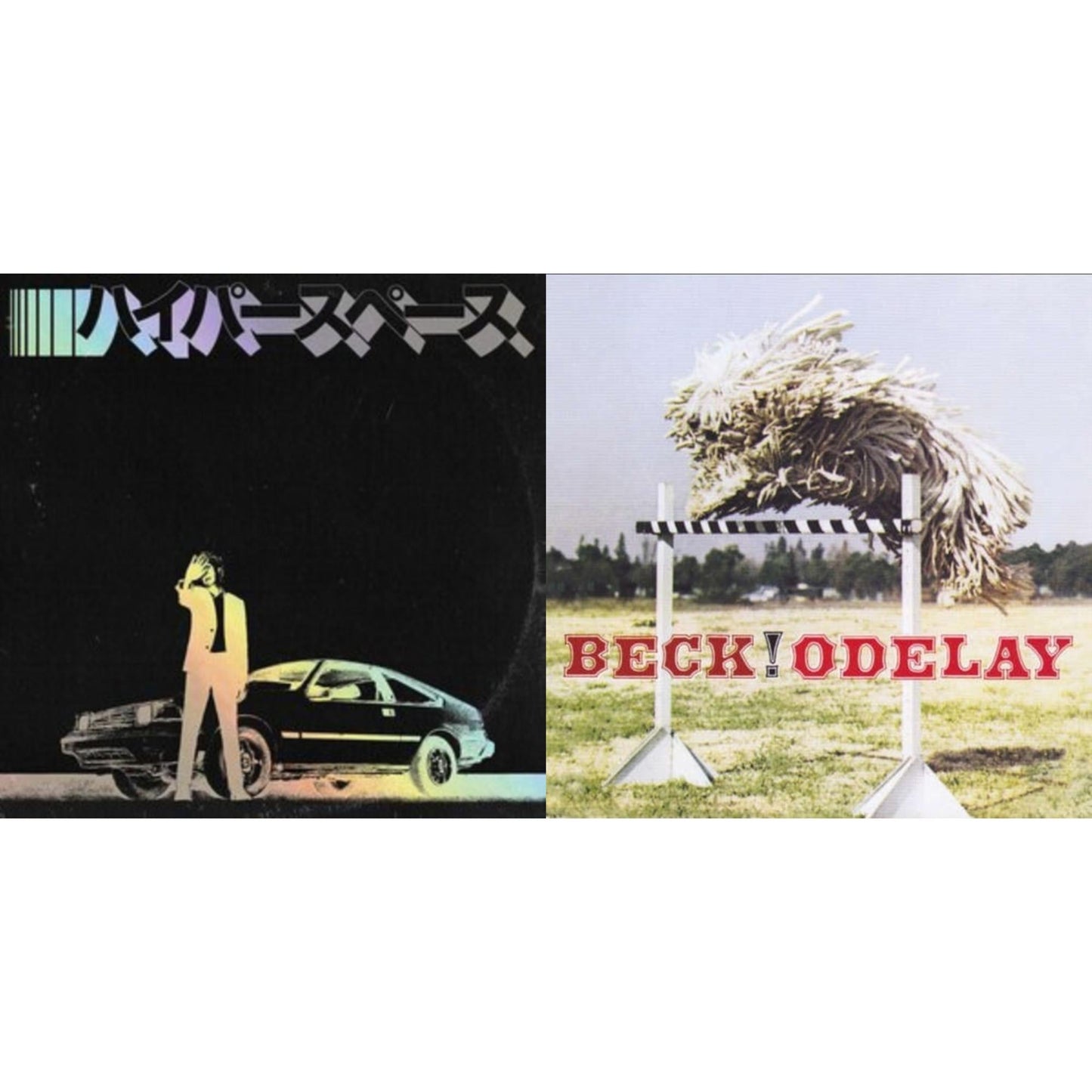 Beck - Hyperspace (2020 Deluxe Edition/Holographic Jacket/Booklet) & Odelay - LP Vinyl Bundle