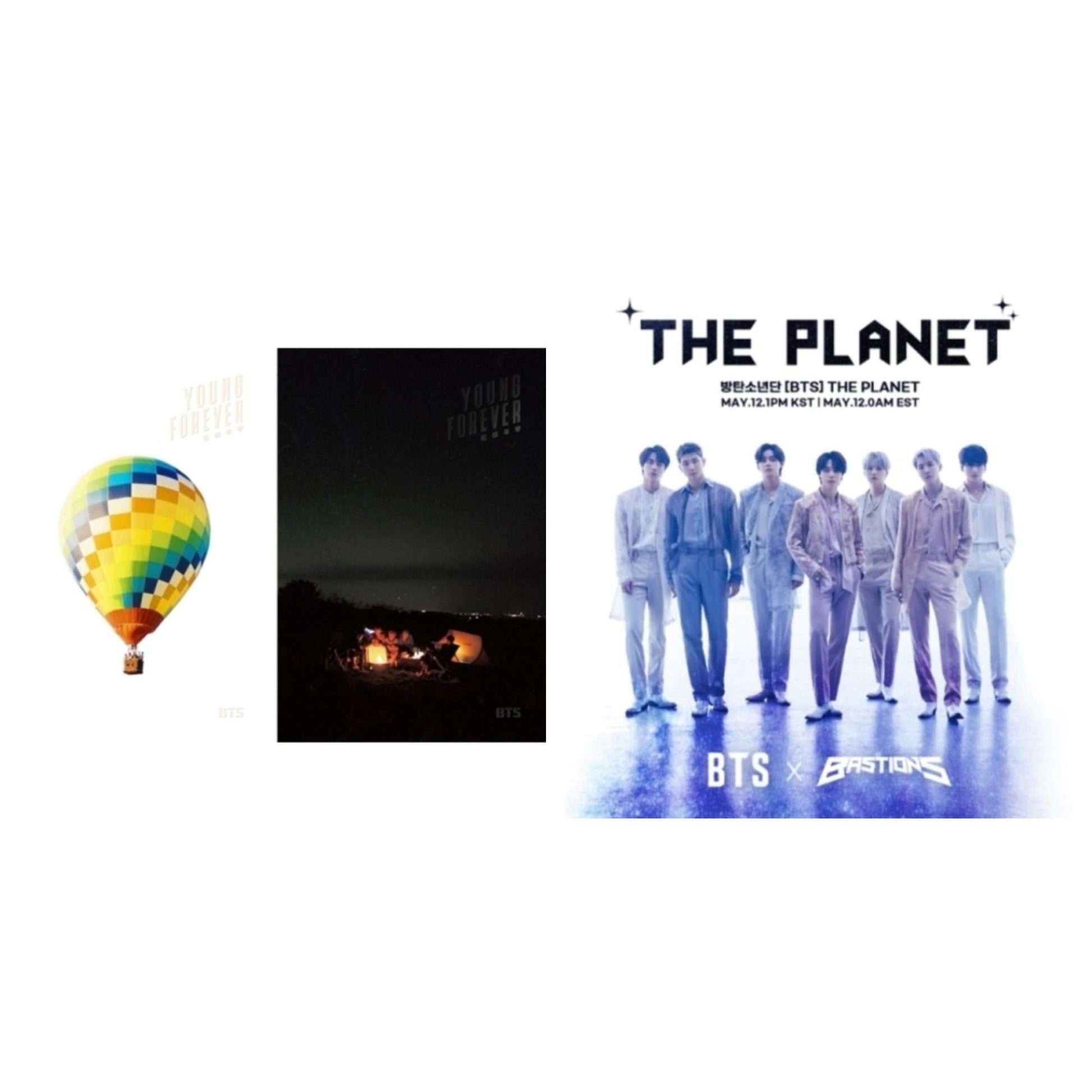 Bts - In The Mood For Love (Young Forever) (Special Album/Book/Card) & Planet (Bastions Ost) - CD Bundle
